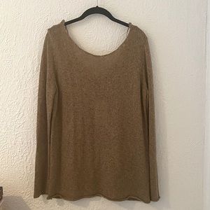 Zara NWT Long Sleeve Knit Top